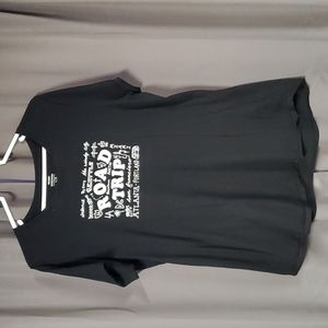 Old Navy Black Large Tall S/S Tee